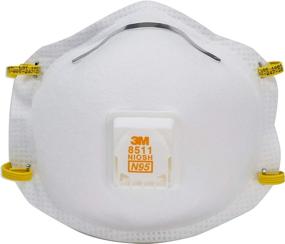 img 3 attached to 🛡️ Highly Reliable 3M 8511PB1 Particulate Respirator 10 Pack: Optimal Protection and Quality Assurance