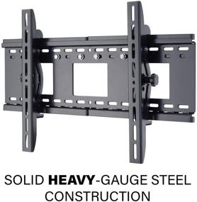 img 3 attached to 📺 Sanus Premium Universal 3-Stud Heavy Duty Tilting Wall Mount for Large TVs - Fits 50-120 inch Flat Screens - Low Profile - Easy Installation - UL Safety Tested - VMPL3-B1
