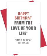 hilarious birthday greeting card for your husband logo