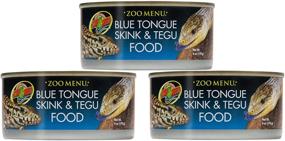 img 1 attached to 🦎 Zoo Med 3 Cans of Zoo Menu Blue Tongue Skin and Tegu Food (6oz each): Nourish Your Reptiles with Premium Nutrition
