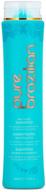 🌿 pure brazilian anti frizz daily shampoo - salt-free, color safe with keratin, argan oil, and acai - 13.5 fl. ounces / 400 milliliter logo