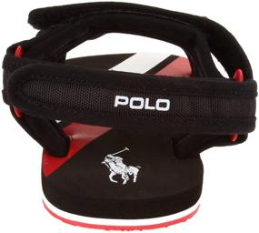 img 2 attached to Polo Ralph Lauren Aqua Backstrap Boys' Shoes and Sandals