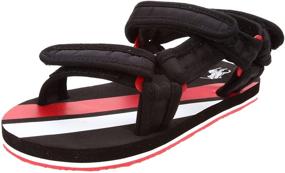 img 4 attached to Polo Ralph Lauren Aqua Backstrap Boys' Shoes and Sandals