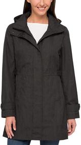 img 1 attached to Kirkland Signature Ladies Trench Charcoal