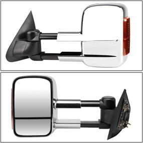 img 3 attached to DNA MOTORING TWM 002 T999 CH AM Towing Mirrors