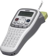 🏷️ organize with ease: brother p-touch pt-h100 hand-held label maker logo