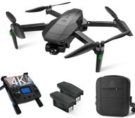 🚁 high-quality drones with camera for adults 4k - larvender sg907 3-axis gimbal drone with camera, 5g fpv quadcopter live video, dual batteries for extended 50mins flight time, gps auto return home - includes carrying case - perfect for kids too! logo