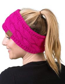 img 4 attached to Funky Junque HW 6033 20A 78 Solid Headwrap