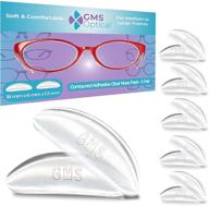 gms optical® ultra thin anti slip contoured logo