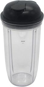 img 3 attached to 32oz Replacement Personal Jar and To-Go Lid for Nutribullet Select Blender and PRO 1000/Blender Combo (2-Pack)