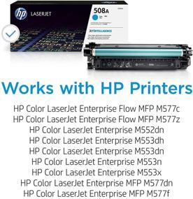 img 3 attached to HP 508A CF361A Cyan Toner Cartridge for HP Color LaserJet Enterprise M553/M577 Series