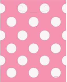 img 1 attached to Hot Pink Polka Favor Bags