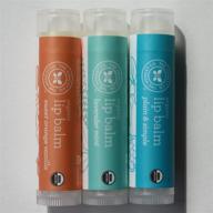 🌿 best organic lip balm trio - honest, nourishing, and chemical-free logo