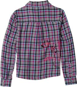 img 1 attached to Stylish Roxy Girls Sleeve Button 16 Girls' Clothing: Discover Fashionable Options for Young Girls