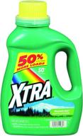 xtra mountain rain 75oz liquid laundry detergent: superior cleaning power logo