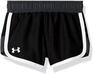 шорты для девочек under armour girls toddler: высококачественная одежда для маленьких активных девочек. логотип