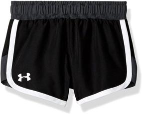 img 2 attached to Шорты для девочек Under Armour Girls Toddler: высококачественная одежда для маленьких активных девочек.