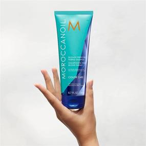 img 3 attached to 🔮 Optimized Moroccanoil Blonde Perfecting Purple Shampoo