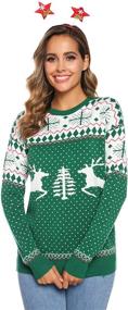 img 2 attached to 🎄 Boys' Christmas Sweaters: Totatuit Matching Children's Clothing and Sweaters