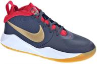 кроссовки nike unisex-child team hustle d 9 (gs): превосходное качество для молодых спортсменов. логотип