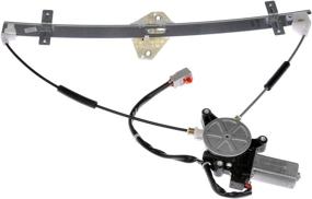 img 1 attached to 🚗 Dorman 741-302 Front Driver [Lefthand] Power Window Motor & Regulator Assembly for Honda Models [Selection]