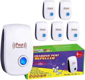 img 3 attached to 🪲 Aplicy Ultrasonic Pest Repeller 6 Pack: Effective Indoor Pest Control for Insects, Bugs, Mosquitoes, Cockroaches, Rats, Spiders - Plug-in Electronic Pest Repellent