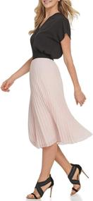 img 1 attached to DKNY SPORTSWEAR Womens Missy Pleated Women's Clothing and Skirts