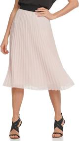 img 3 attached to DKNY SPORTSWEAR Womens Missy Pleated Women's Clothing and Skirts