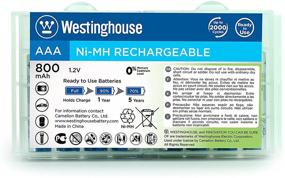 img 2 attached to Westinghouse Rechargeable Batteries Discharge Battery Household Supplies