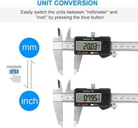 img 2 attached to Digital Measuring Stainless Conversion Auto Off