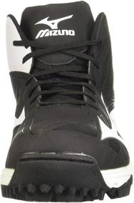 img 3 attached to Mizuno Spike ADV MID Black White Men's Shoes