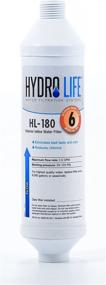 img 4 attached to 💧 Pure and Portable: Hydro Life 52133 HL-180 Disposable Inline Hose Filter