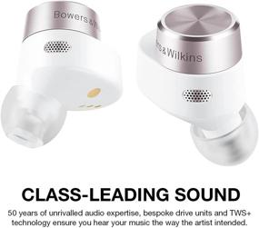 img 3 attached to 🎧 Bowers & Wilkins PI5 True Wireless Headphones with 4 Mics, Bluetooth 5.0, aptX, Advanced Noise Cancellation, B&W App, Wireless Charging - Android/iOS Compatible