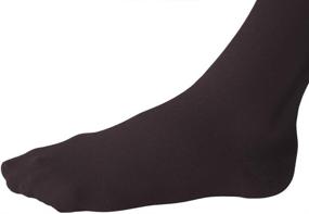 img 3 attached to 🧦 JOBST Relief Knee High Compression Stockings, 15-20 mmHg, Closed Toe, X-Large Full Calf, Black