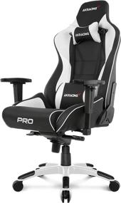 img 3 attached to 🎮 AKRacing Masters Series Pro Luxury XL, WHITE - The Ultimate Comfort and Style for Gaming or Office Use