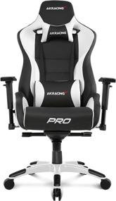 img 4 attached to 🎮 AKRacing Masters Series Pro Luxury XL, WHITE - The Ultimate Comfort and Style for Gaming or Office Use