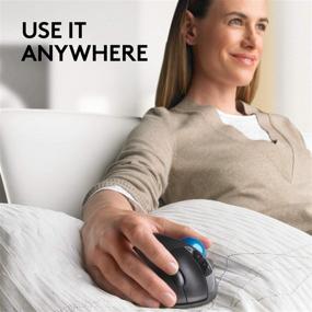 img 3 attached to 💻 Enhance Your Computing Experience with the Logitech M570 Wireless Trackball Mouse - Ideal Computer Accessories & Peripherals