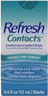 2-pack refresh contacts comfort drops - 0.4 fl oz for enhanced lens comfort logo