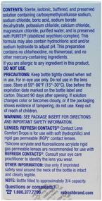 img 2 attached to 2-Pack Refresh Contacts Comfort Drops - 0.4 fl oz for Enhanced Lens Comfort