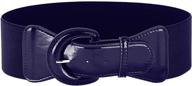 black stretchy belts women adjustable women's accessories for belts logo