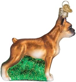 img 2 attached to 🎄 Exquisite Old World Christmas Collection Glass Blown Ornaments: Cherish the Boxer Dog Edition for Your Christmas Tree!