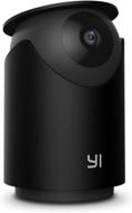 📹 внутренняя камера для обеспечения безопасности yi 2k: wifi купол с ночным видением, двусторонней аудиосвязью, обнаружением движения и лиц, 360-градусная панорама | совместимость с alexa и google логотип