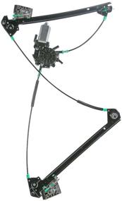 img 2 attached to 🔌 High-quality Power Window Regulator with Motor for Chevy Corvette 97-04 - Front Left Driver Side 10344131