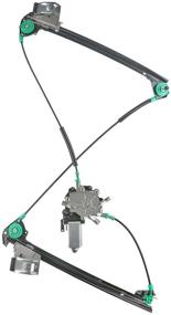 img 3 attached to 🔌 High-quality Power Window Regulator with Motor for Chevy Corvette 97-04 - Front Left Driver Side 10344131