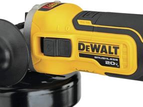 img 2 attached to Durable DEWALT DCG405B ⚙️ Grinder with Enhanced Kickback Switch