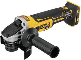 img 4 attached to Durable DEWALT DCG405B ⚙️ Grinder with Enhanced Kickback Switch