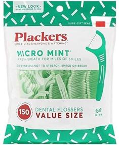 img 4 attached to Plackers Micro Dental Floss Picks Oral Care