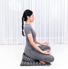 img 2 attached to LEEWADEE Meditation Cushion Set Mini