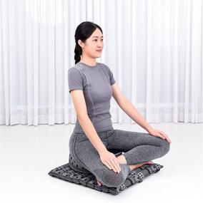 img 1 attached to LEEWADEE Meditation Cushion Set Mini