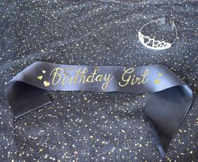 img 2 attached to Birthday Supplies Glitter Princess Decorations Event & Party Supplies